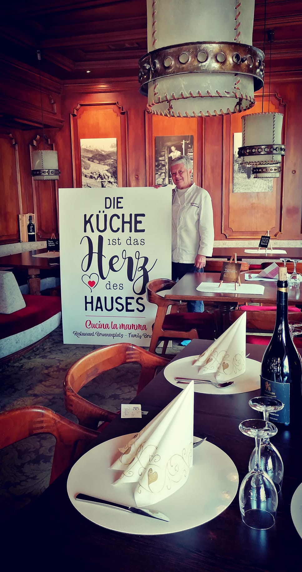 mamma cucina herz haus chefin indoor